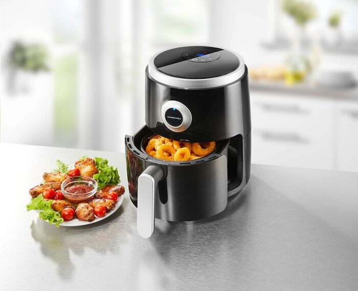 Energiesparende Hei&szlig;luftfritteuse 