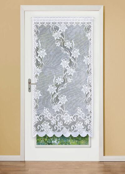 T&uuml;rbehang mit Stangendurchzug 