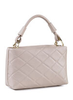 Laurina Tasche mit trendiger Ziersteppung PUDERROSÉ