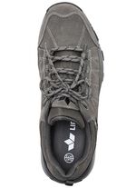 Atmungsaktive Herren-Schn&uuml;rschuhe, mit herausnehmbarem Fu&szlig;bett GRAFIT