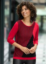 Pullover in weich fließendem Feinstrick 