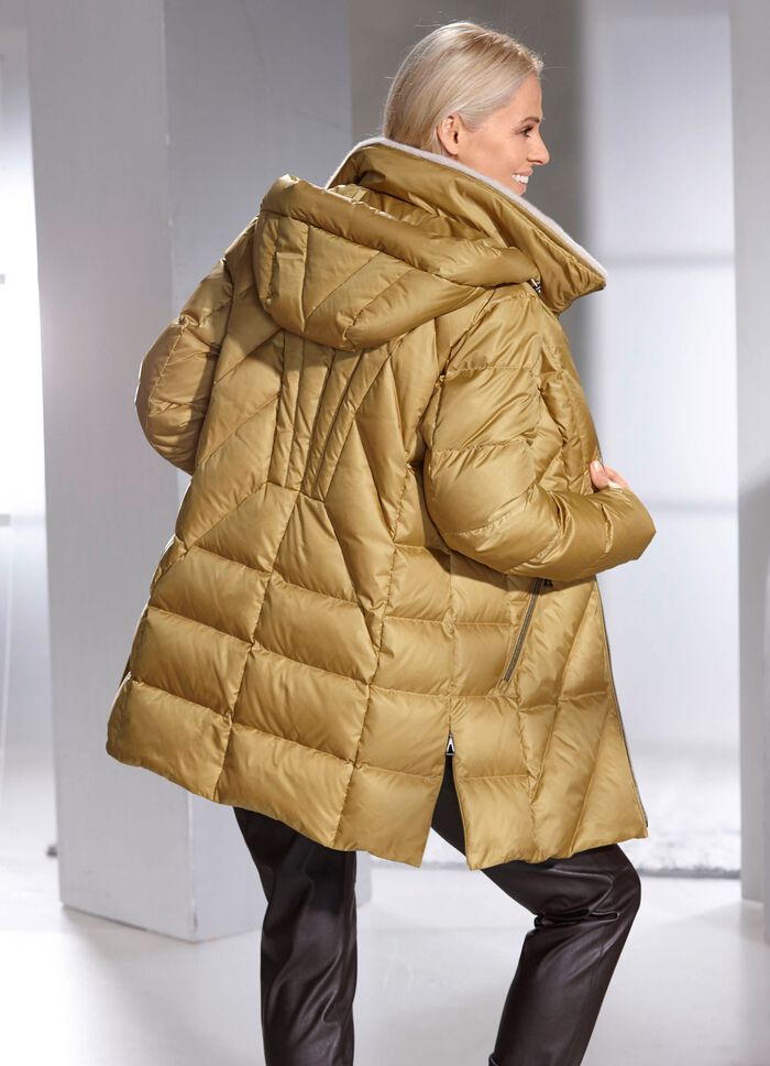 Daunenjacke mit abnehmbarer Kapuze HONIG
