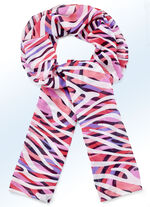 Schal mit Fantasiedessin 