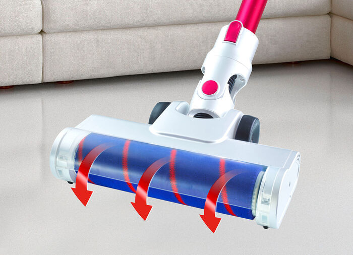 2-in-1 Akku Hand- und Bodenstaubsauger Fusion MX 12 MAGENTA