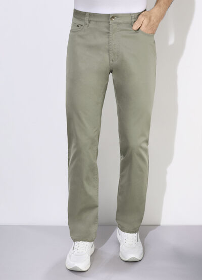 Sommerliche Hose von "Suprax" mit Dehnbund in 3 Farben 