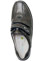 Waldl&auml;ufer, bequeme Damen-Slipper, Weite H, mit herausnehmbarem Fu&szlig;bett 