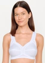 Susa BH mit Spitzenabschluss WEISS
