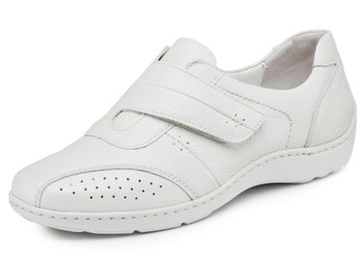 Waldl&auml;ufer, bequeme Damen-Slipper, Weite H, mit herausnehmbarem Fu&szlig;bett 