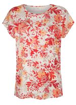 Shirt mit farbenfrohem Mustermix 