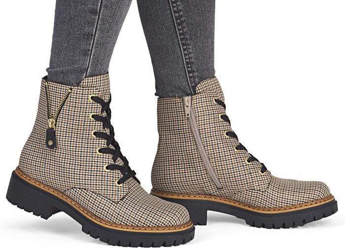 Rieker, trendige Damen-Stiefeletten, Winterschuhe, mit Rei&szlig;verschluss 