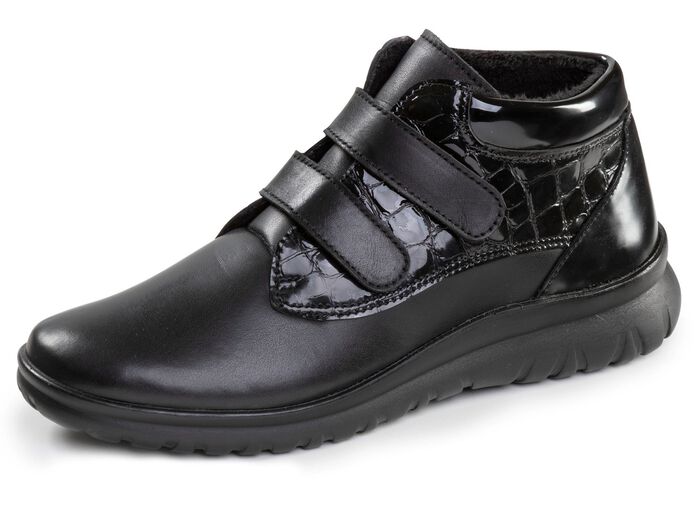 ELENA EDEN, gef&uuml;tterte Damen-Boots, Winterschuhe, Weite G, mit herausnehmbarem Fu&szlig;bett 