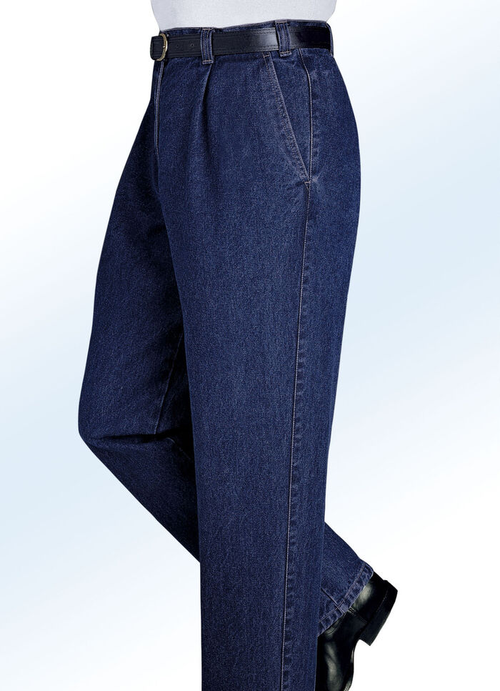 "Francesco Botti"-Jeans in 2 Qualitäten und 3 Farben DUNKELJEANS