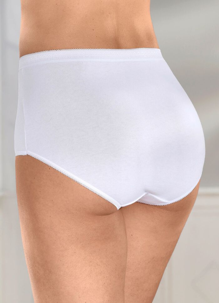 F&uuml;nferpack Slips mit Blumenmotiv 