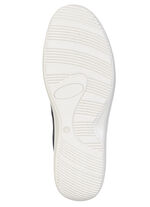 ELENA EDEN, bequeme Damen-Slipper, Weite H, mit herausnehmbarem Fußbett MARINE