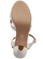 Andrea Conti Riemchen-Sandalette mit verdecktem Gummizug 