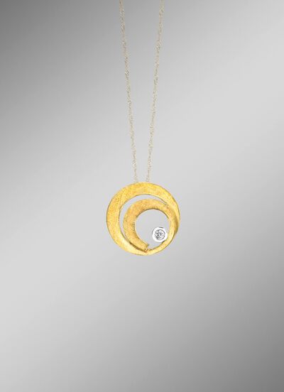 Edler Anh&auml;nger mit Brillant 