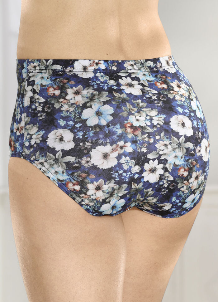 Laurina Dreierpack Slips mit Dehnbund 