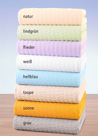 Hautfreundliche Seersucker-Spannbettt&uuml;cher von Florella 