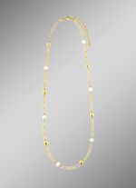 Halskette aus Gold mit S&uuml;&szlig;wasser-Zuchtperlen 