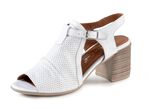 Andrea Conti Sandalette mit Zier-Perforation 