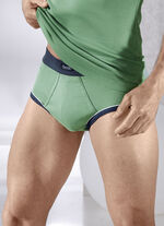 Dreierpack Slips aus Feinripp 