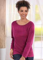 Pullover in Strukturmix 