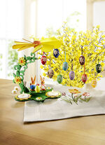 Handgeschnitzte Ei-H&auml;nger, 10er-Set 