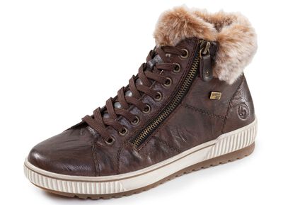 Remonte, gef&uuml;tterte Damen-Boots, Winterschuhe, Weite G, mit herausnehmbarem Fu&szlig;bett 