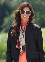 Schal mit Camouflage-Dessin 