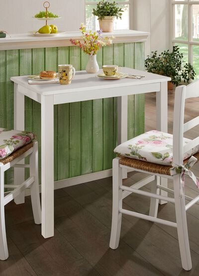 Esstisch aus massiver Buche mit Auszug 