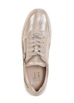 ELENA EDEN, sommerliche Damen-Sneaker, Weite G, mit herausnehmbarem Fu&szlig;bett MATTGOLD