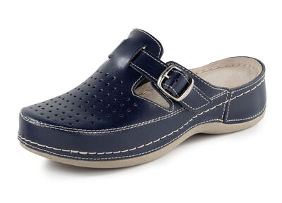 ELENA EDEN, sommerliche Damen-Clogs, Weite G, mit verstellbarer Schließe 