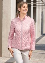 Kurzjacke mit seitlich figurg&uuml;nstiger L&auml;ngssteppung ROS&Eacute;