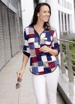 Shirt-Tunika in tollem Dessin 