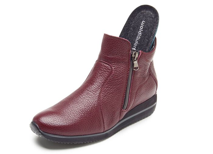Waldl&auml;ufer, bequeme Damen-Stiefeletten, Weite H, aus Hirschleder 
