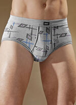 F&uuml;nferpack Slips aus Feinripp mit Eingriff 