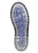 Gemini Schn&uuml;r-Stiefelette aus weichem Rind-Nappaleder WEISS