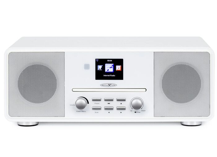 Reflexion HRA19INT Stereoanlage mit Internet-Radio WEISS