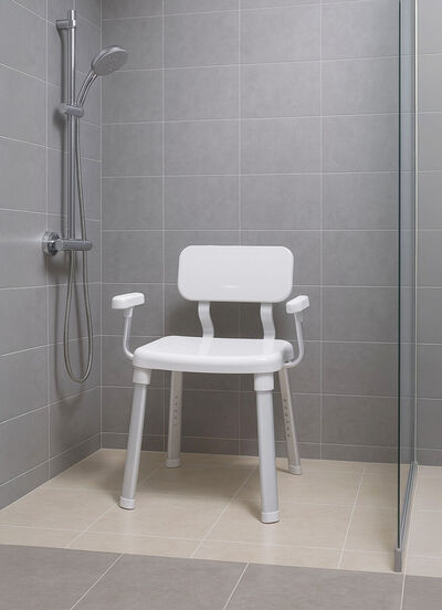 Dusch- und Badestuhl für sicheres Duschen und Baden 