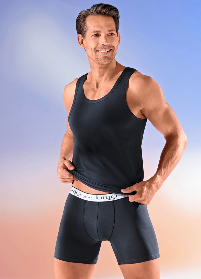 Viererpack Pants mit Elastikbund 