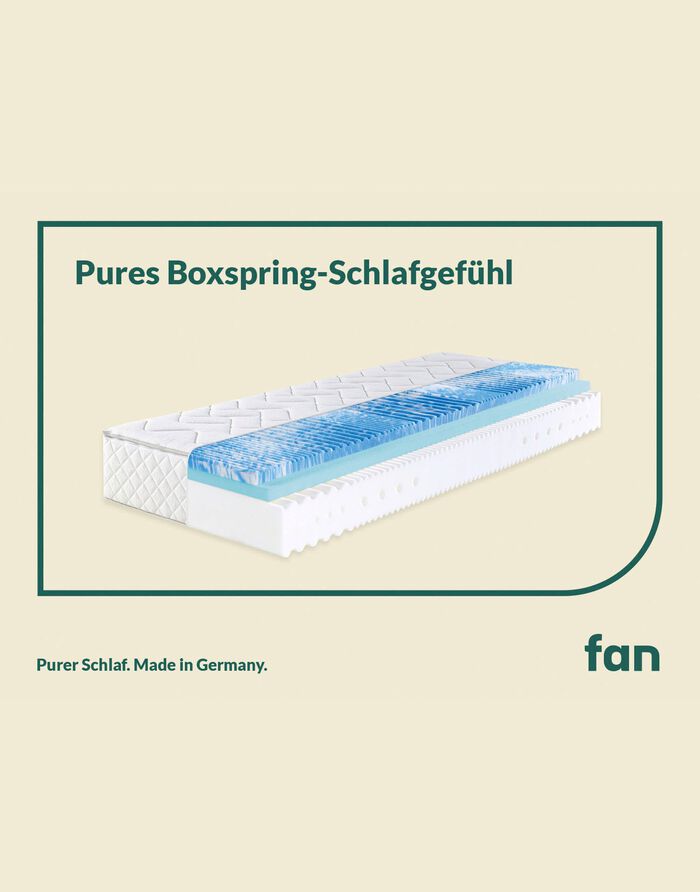 7-Zonen-Matratzen &bdquo;fan Sweet Dream XXL&ldquo; 