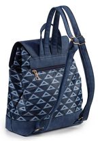 Rucksack mit effektvoll dessiniertem Textil 