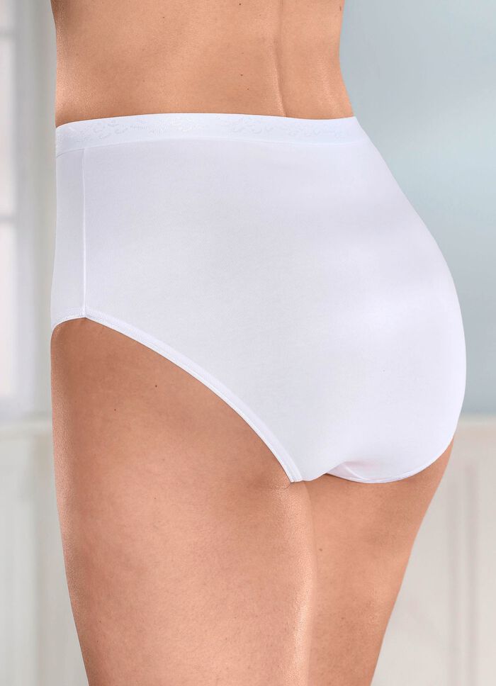 F&uuml;nferpack Slips mit strukturiertem Elastikbund 