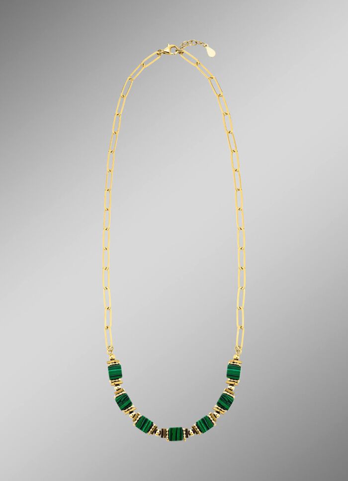 Eleganz trifft auf Moderne &ndash; Garnitur mit synth. Malachit 