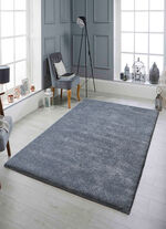 Supersofte Br&uuml;cken und Teppiche GRAUBLAU