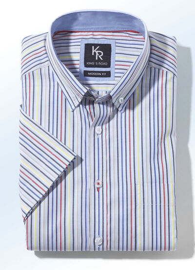 "King's Road"-Hemd in 4 Farben 