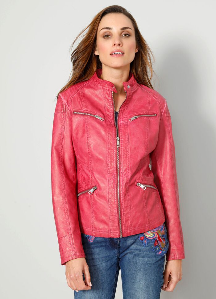 Blazer mit leichtem Used-Effekt 