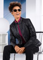 Lederkurzjacke von &bdquo;Caminari&ldquo; 