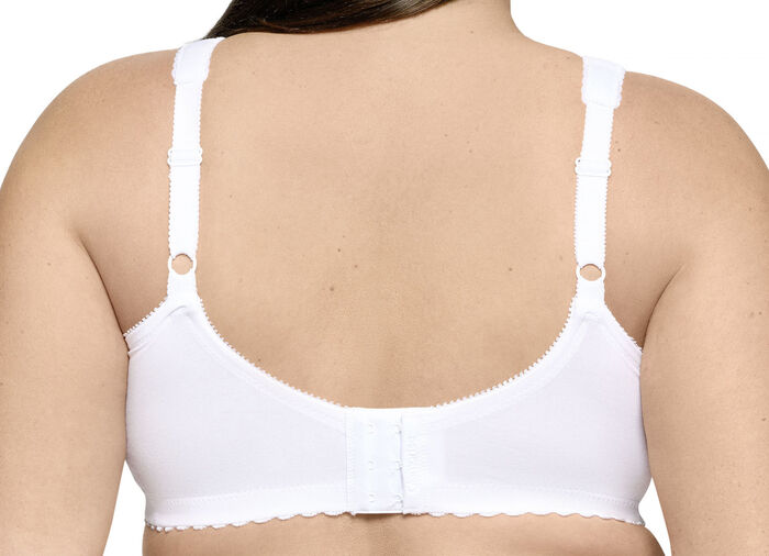 Glamorise St&uuml;tz-BH mit Stickereispitze WEISS