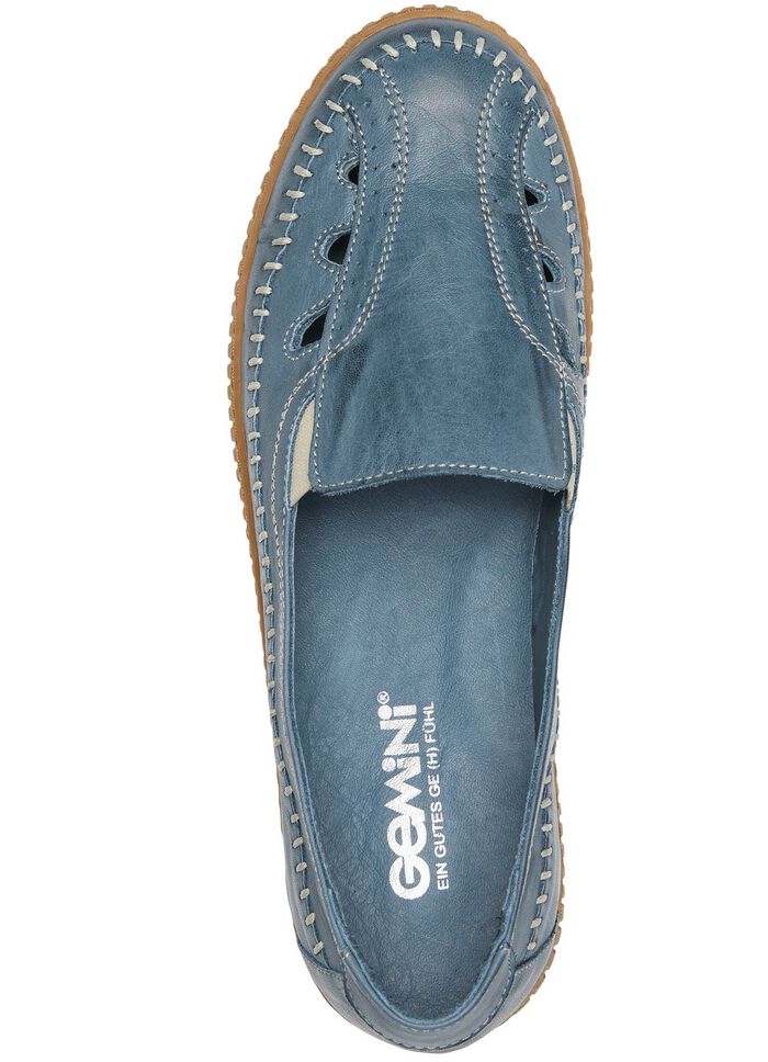 Gemini Slipper aus Rind-Nappaleder JEANS